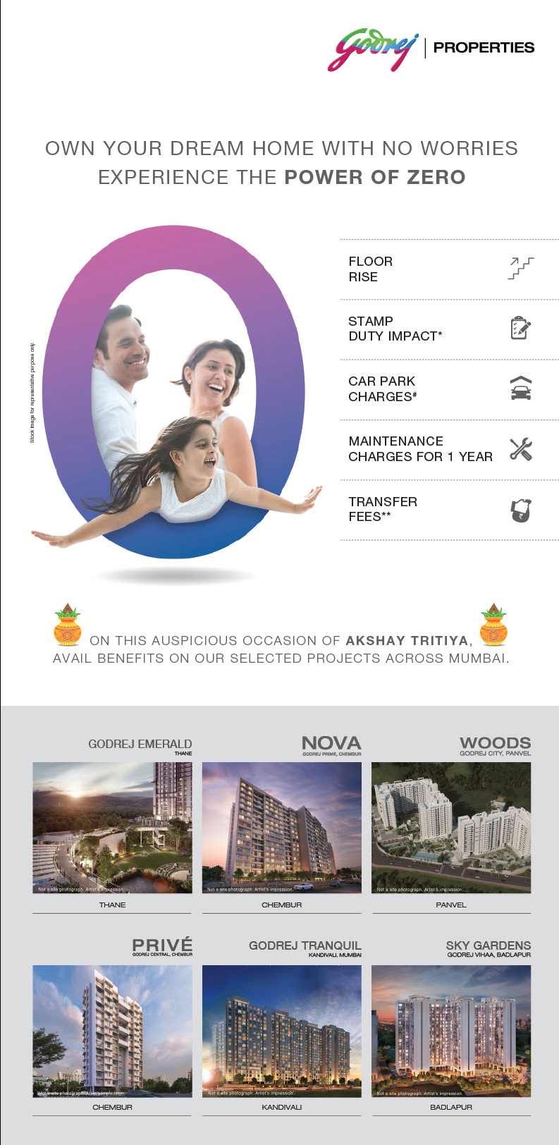 Book a property to experience the power of Zero by Godrej Properties in Mumbai Update
